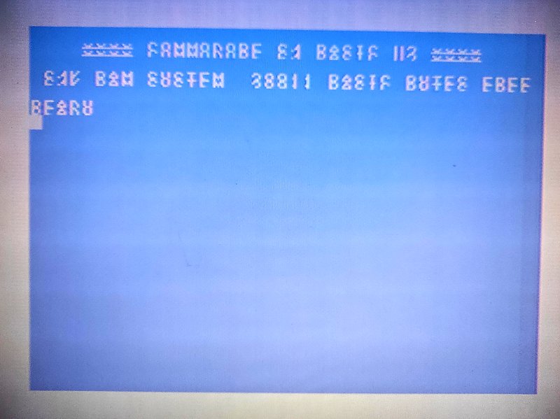 Commodore 64 Character ROM Fault #5